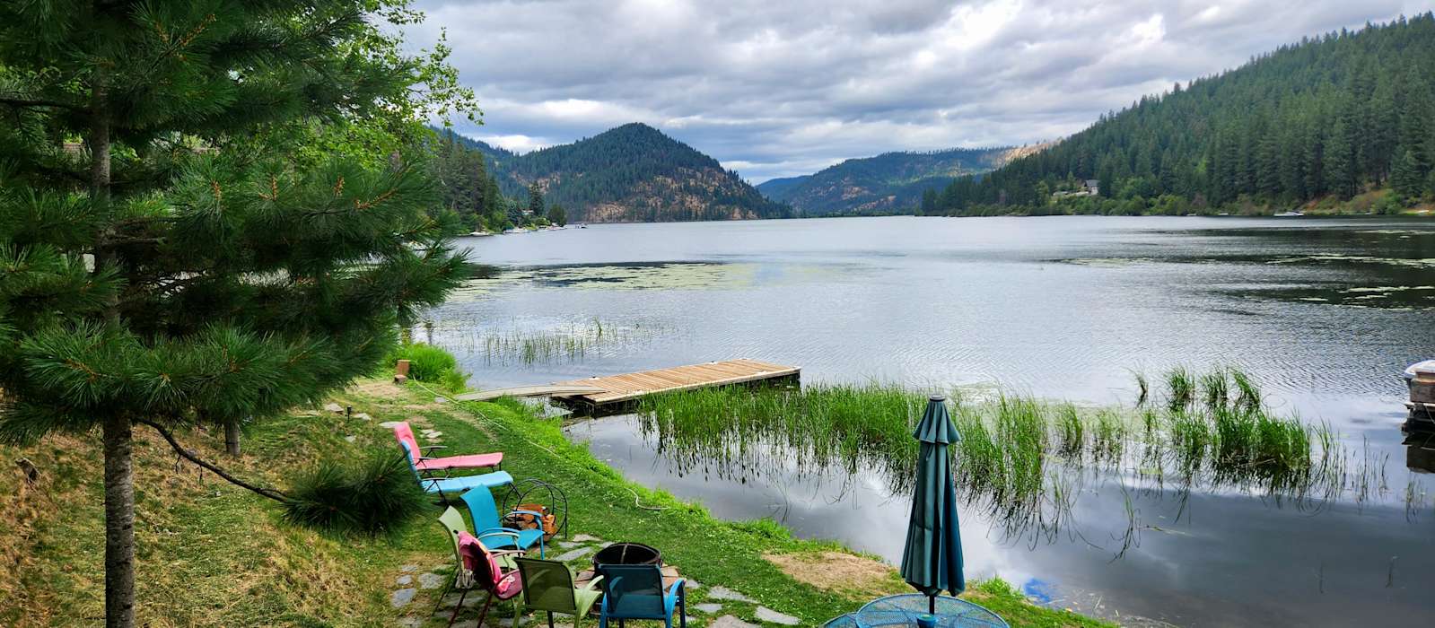 A scenic view of Coeur d'Alene