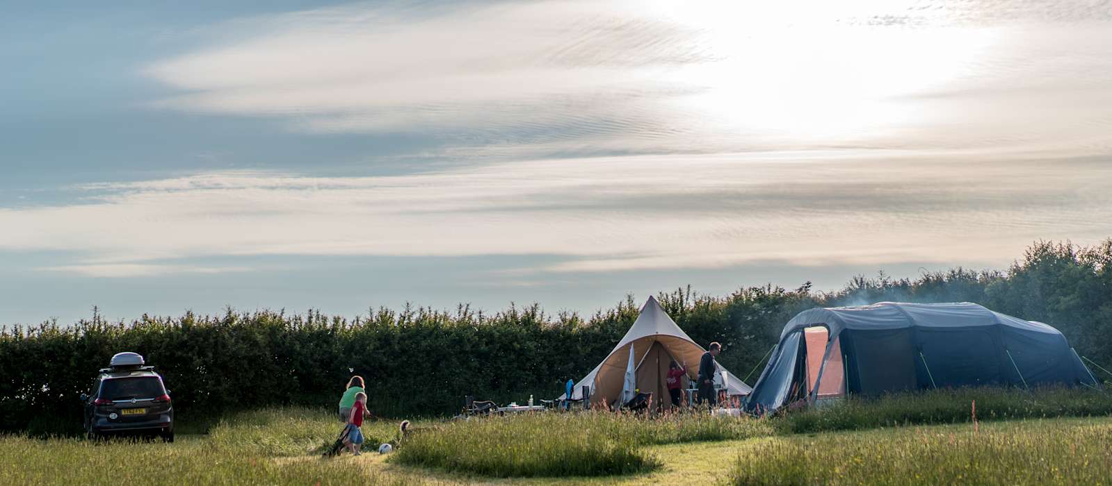 A scenic view of Saundersfoot