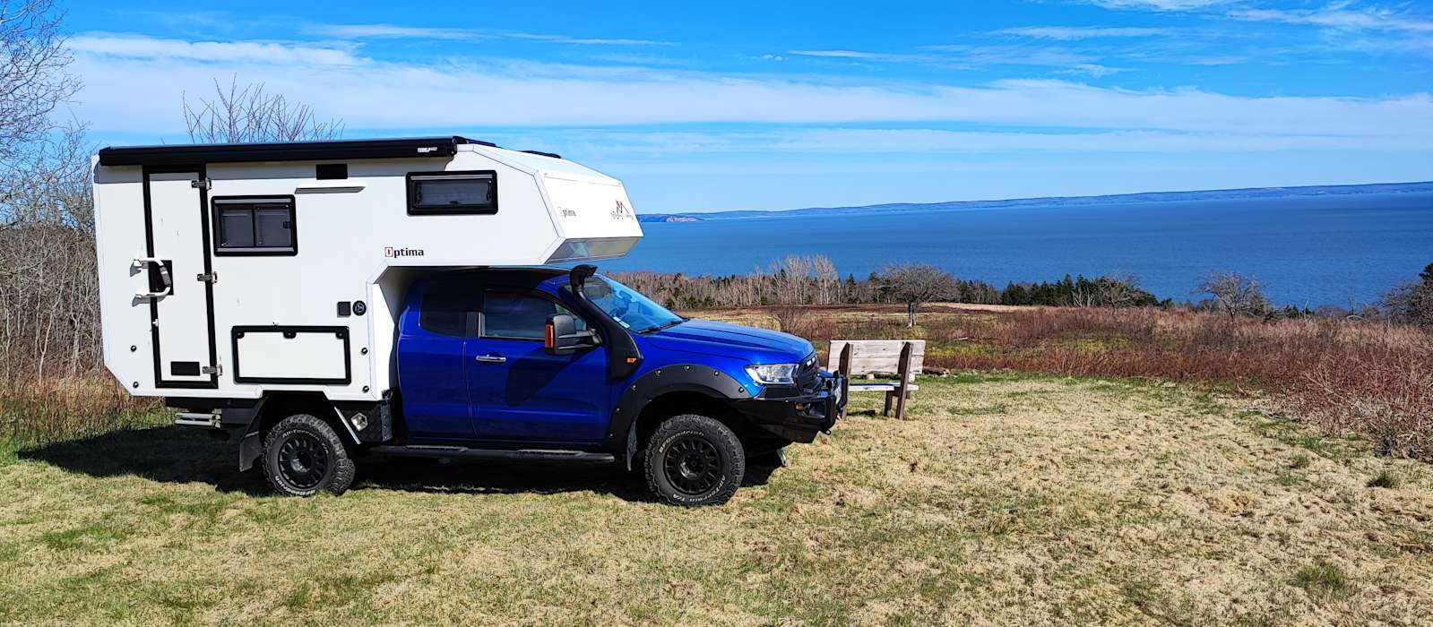 A scenic view of Cape Breton Island