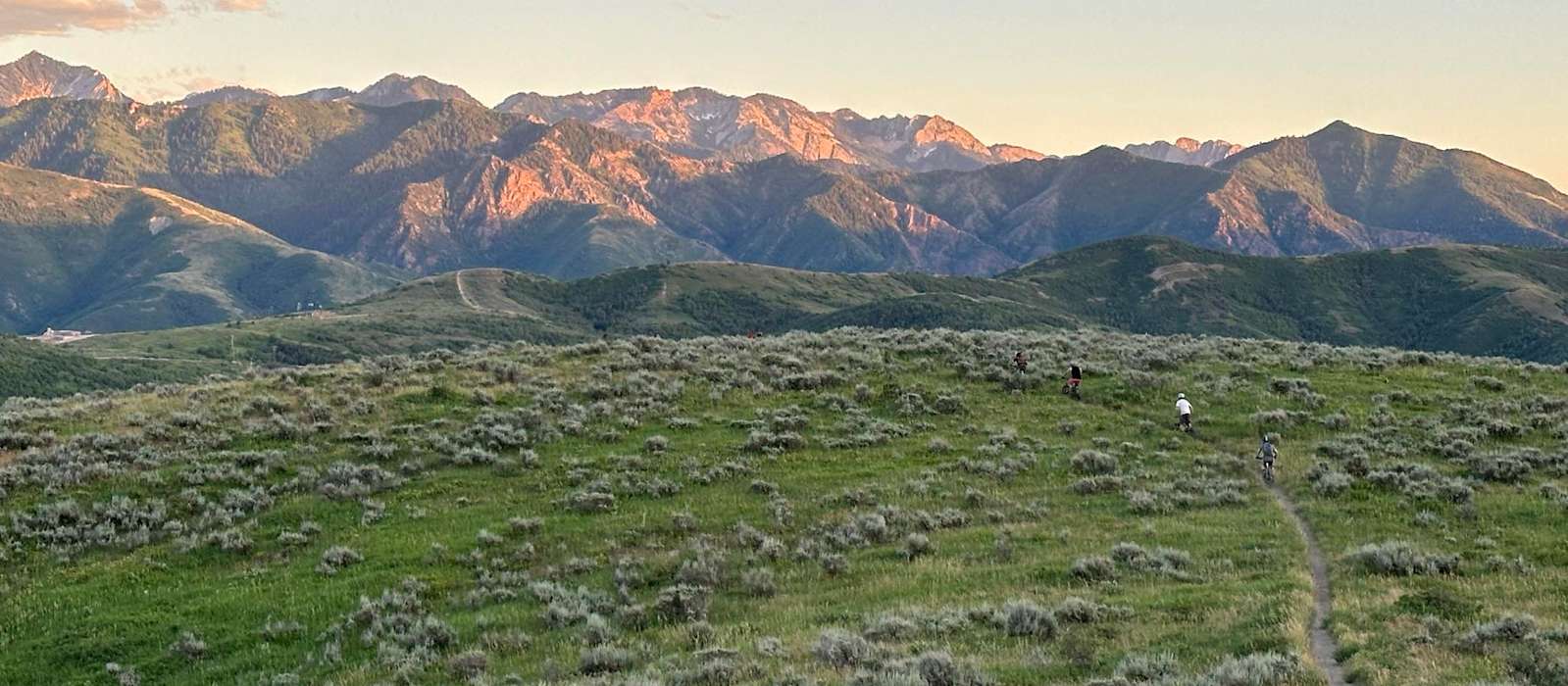 A scenic view of Salt Lake City