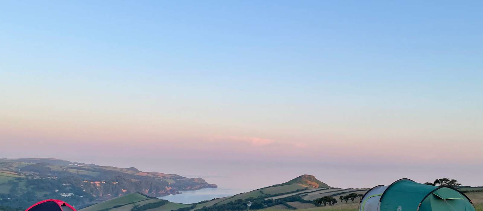 A scenic view of Tintagel