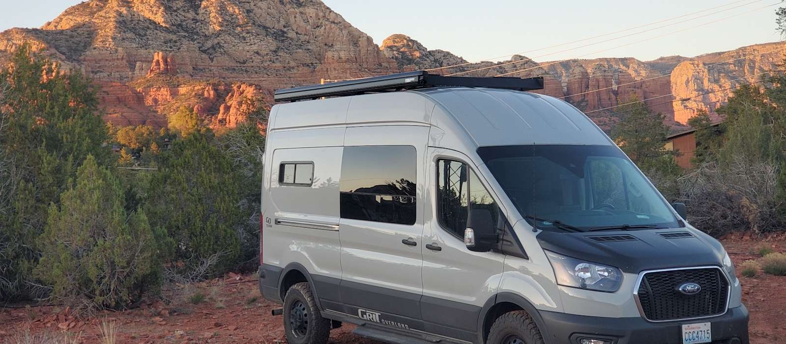 A scenic view of Sedona