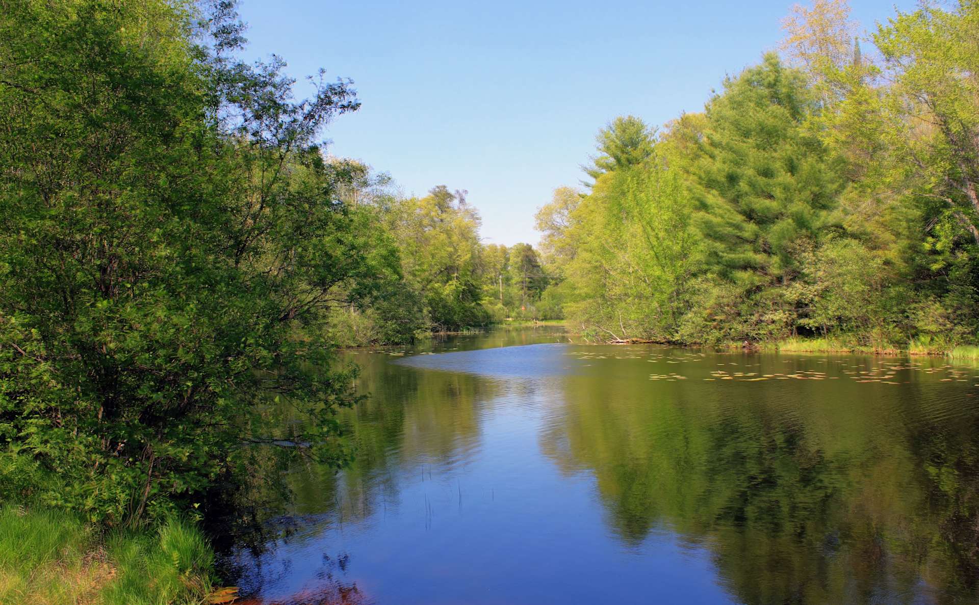 Peshtigo River Boat In Campground, Peshtigo River, WI 1 Photo