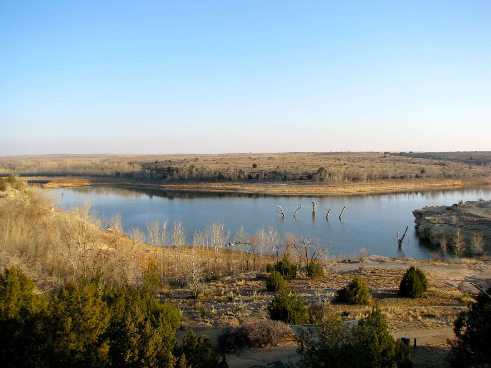 Peach Point Campground, Clayton Lake, NM: