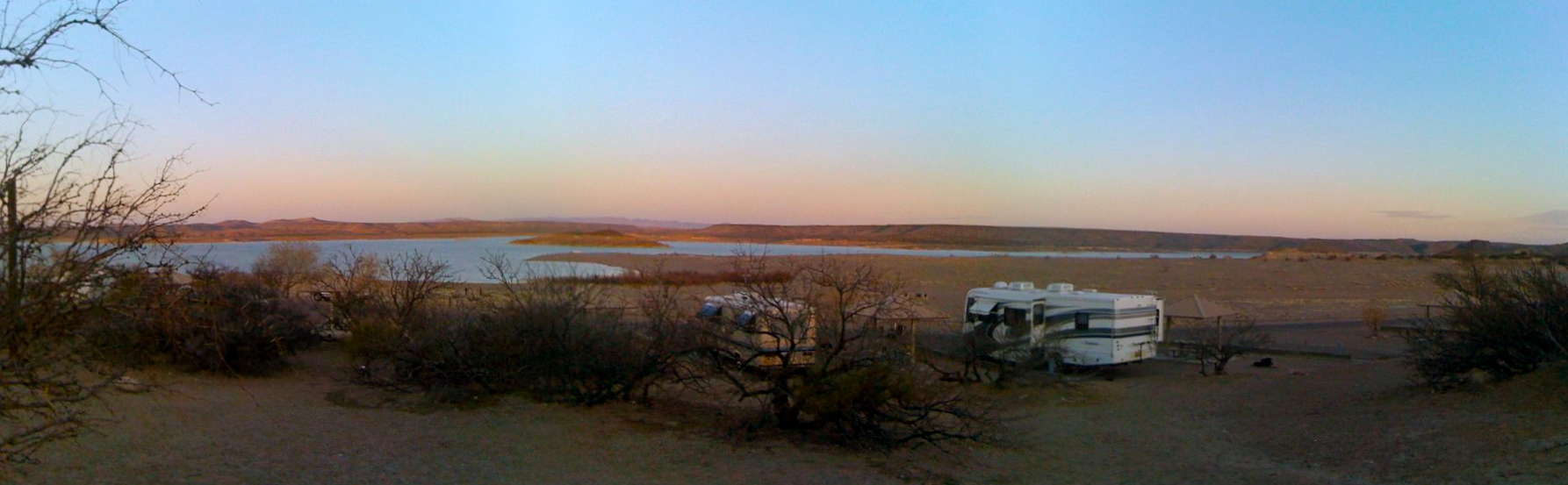 South Highlands Campground, Elephant Butte Lake, NM