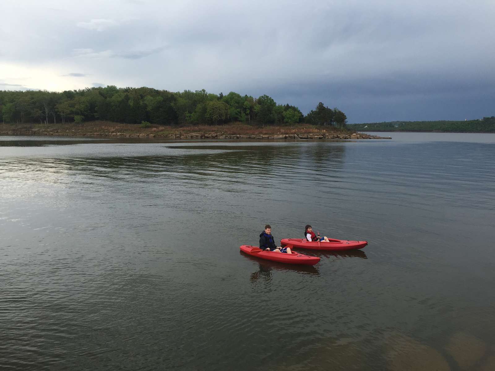 Keystone Ramp Campground, Keystone Lake, OK: