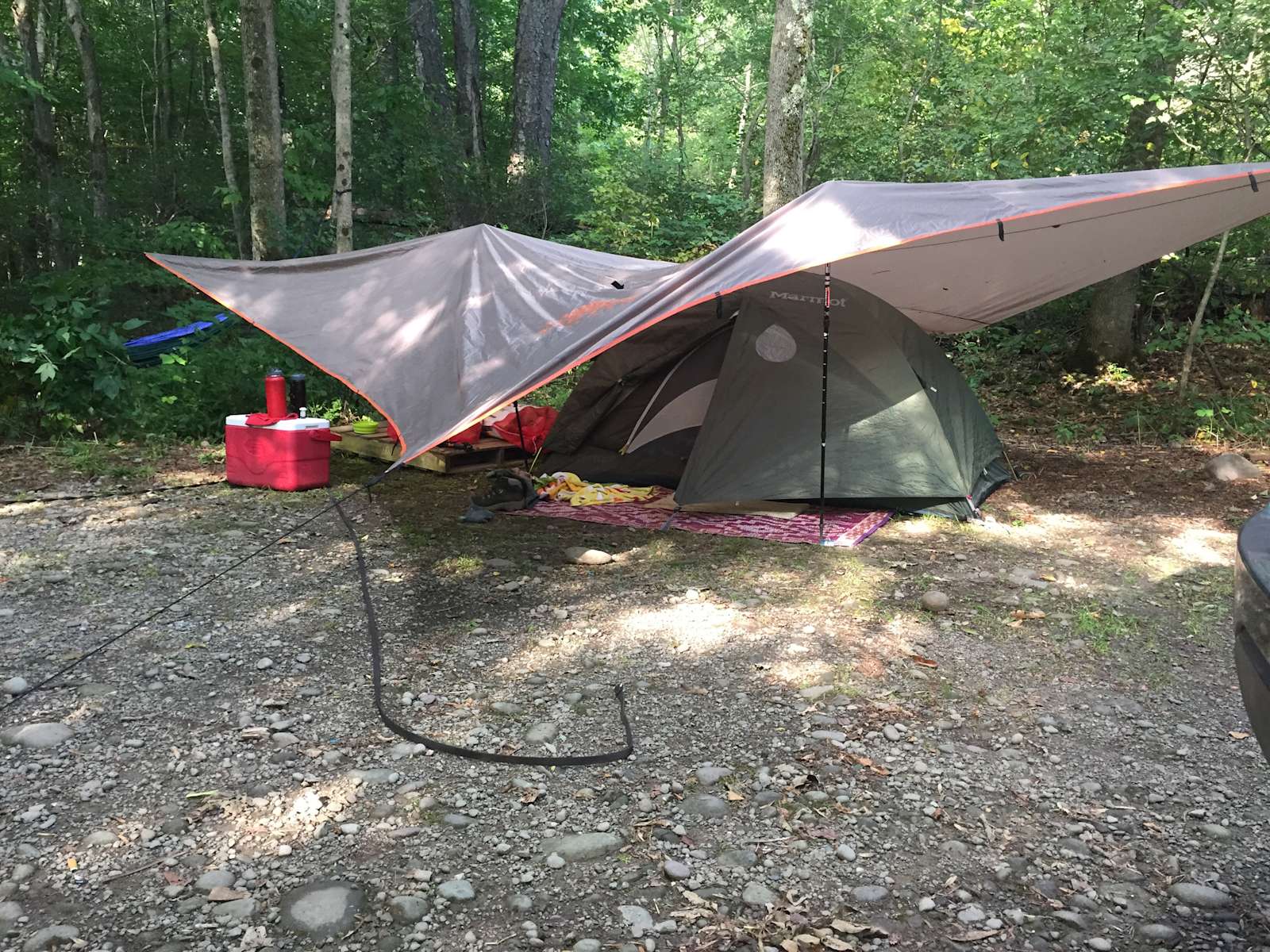 Bear outlet mountain camping
