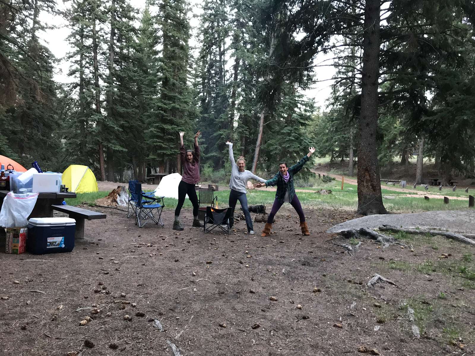 Goose creek trail camp 2025