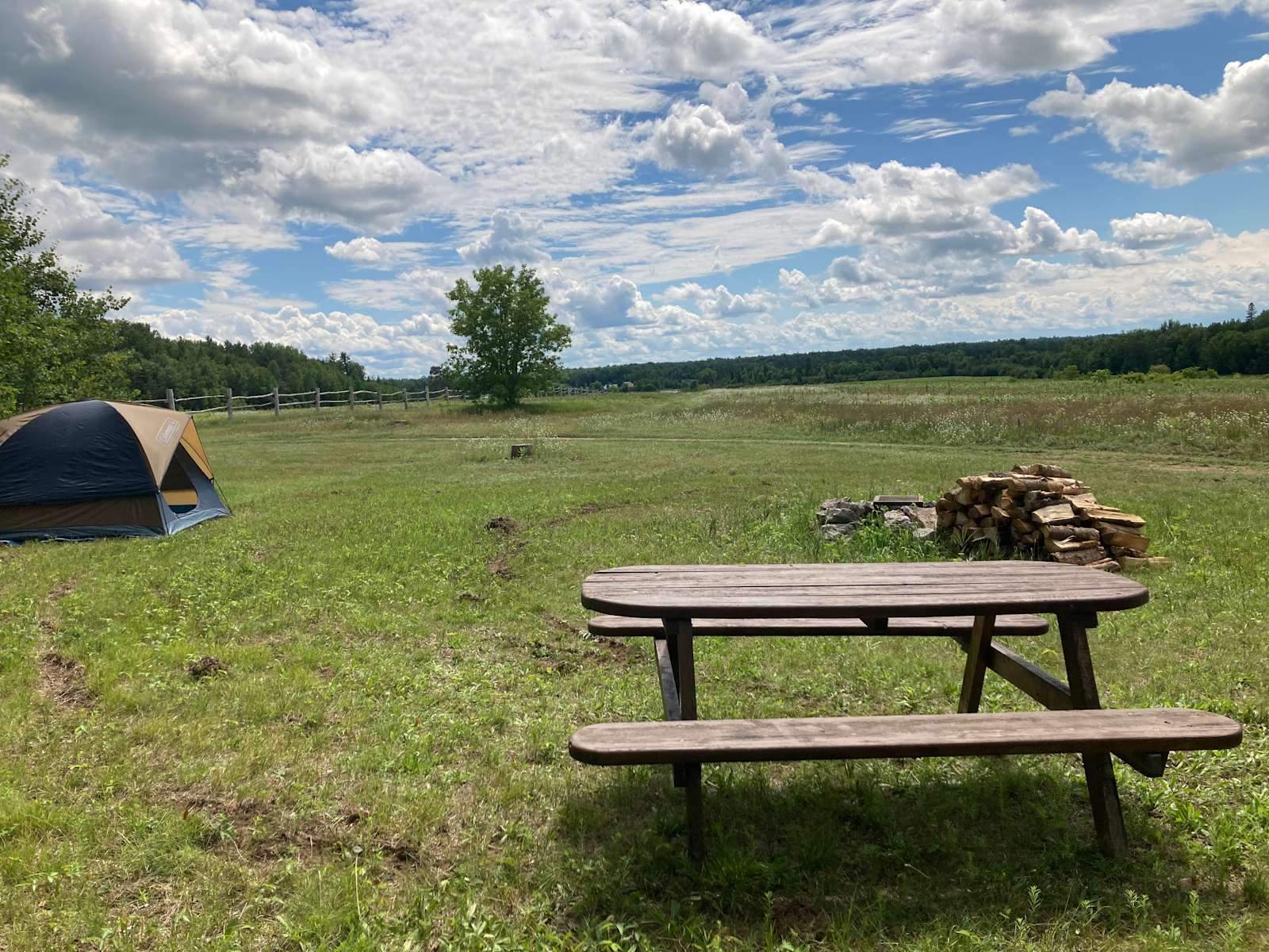 Jo Anne B.’s Land Hipcamp in Haley Station, Ontario