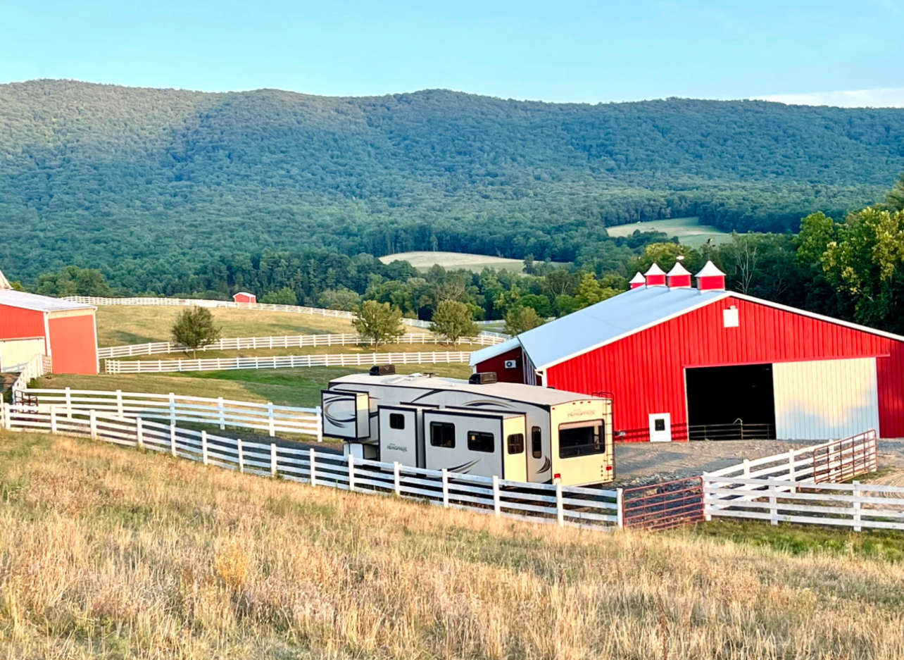 Glenmont Farm Glamping RV Hipcamp in Fort Valley, Virginia