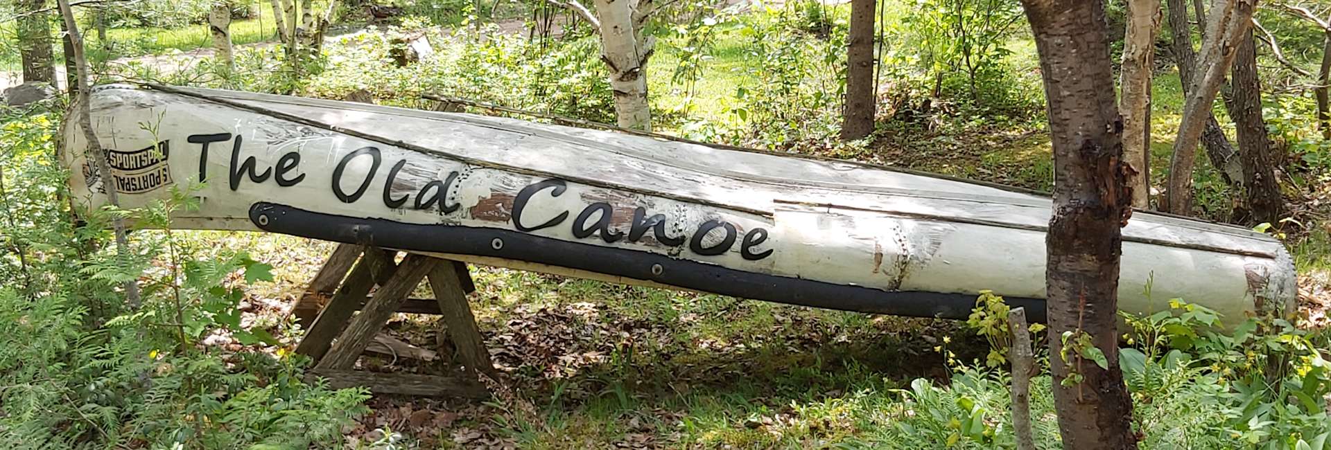 The Old Canoe Hipcamp in Cumberland Bay, New Brunswick
