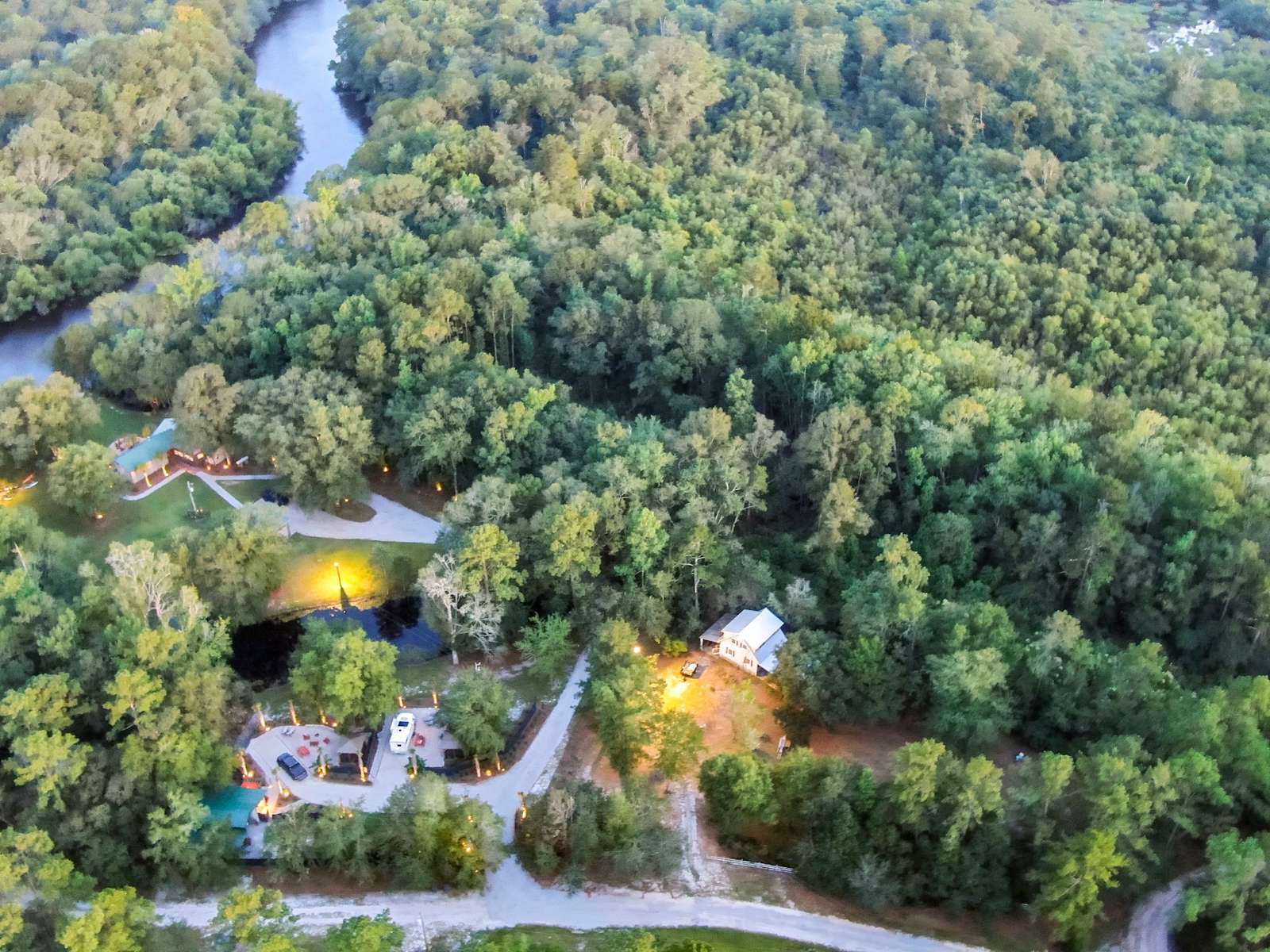 Edisto River Lodge RV Hipcamp in Cottageville, South Carolina