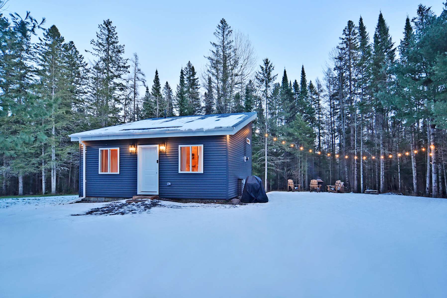 A cozy getaway in Hastings Highland Hipcamp in Maple Leaf, Ontario