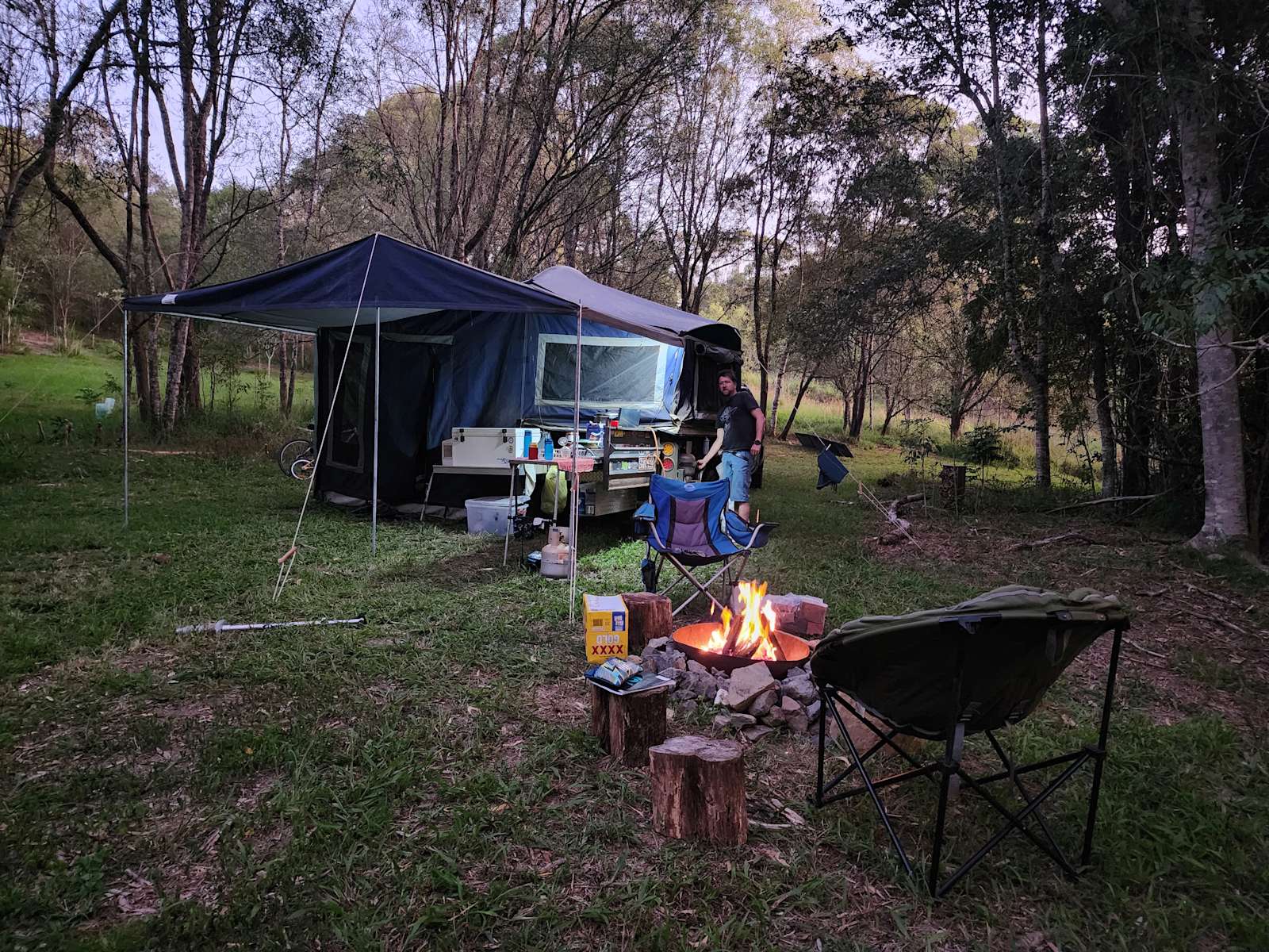 Ironstone Creek Sanctuary Hipcamp in Black Mountain, Queensland