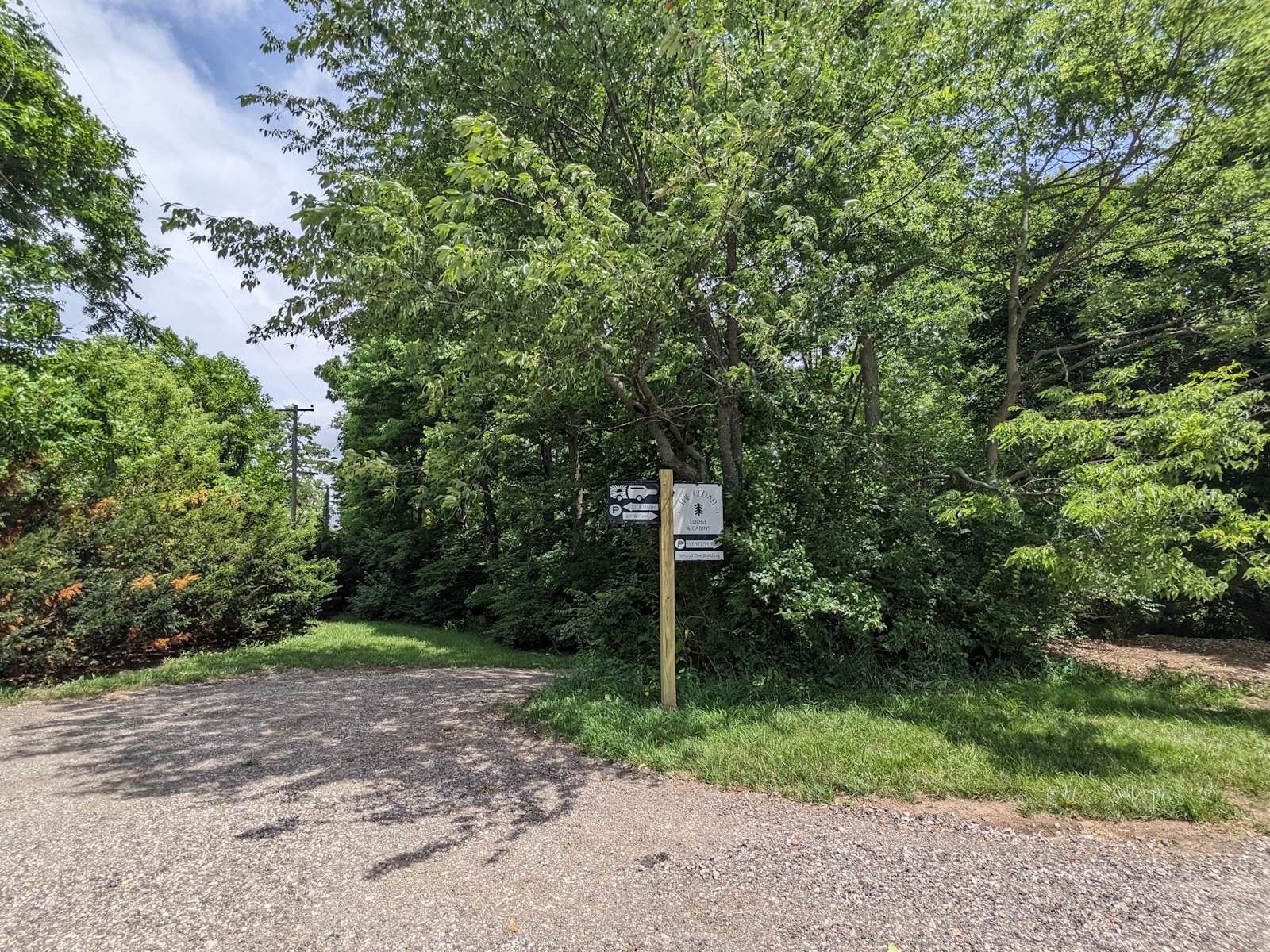 The Cedar Lodge Parking Hipcamp in New Paris, Ohio