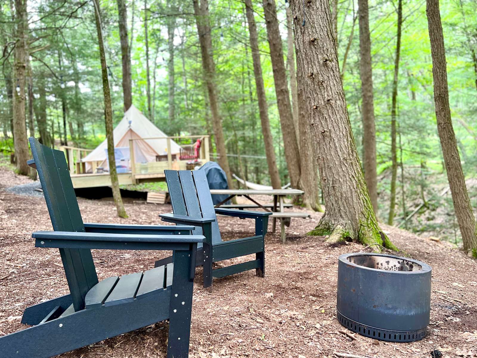 Catskill Glamping Retreat Hipcamp in Kerhonkson, New York