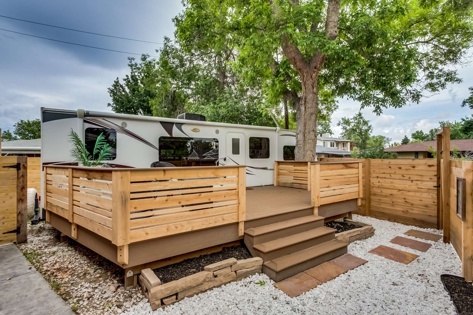 Blue Haven RV Hipcamp in Wheat Ridge, Colorado