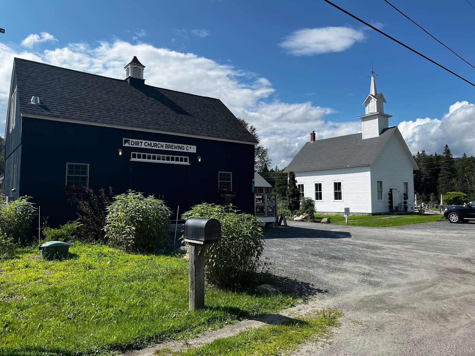 Dirt Church Brewing Company Hipcamp in East Haven, Vermont