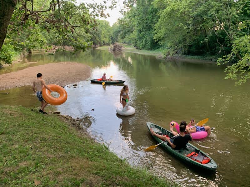 Restwood Camp Hipcamp in Boggstown, Indiana
