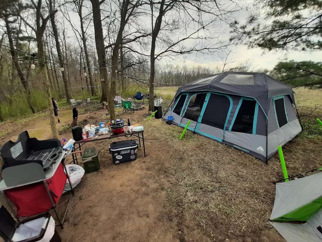 Oak Acres Hipcamp in Monroeville, Ohio