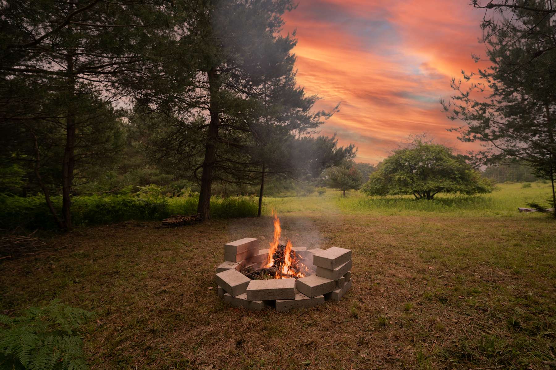 Meadow Basecamp Hipcamp in Freeville, New York