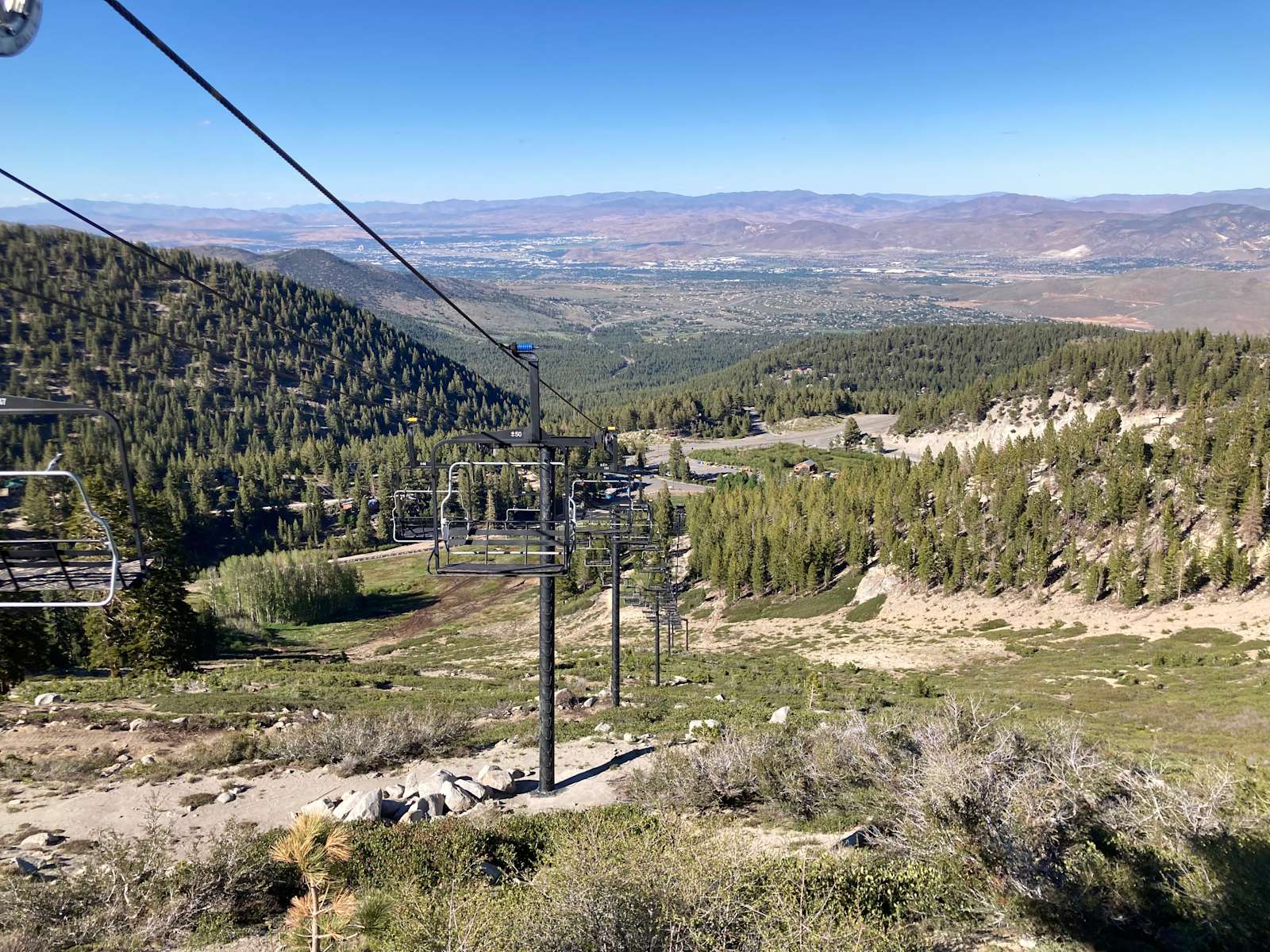 sierra Tahoe moutain bike adventure Hipcamp in Reno, Nevada