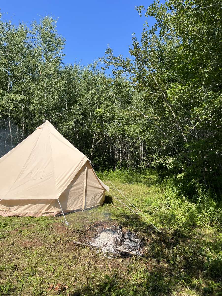The Preserve, at Cruser’s Kettle Hipcamp in Deerwood, Minnesota