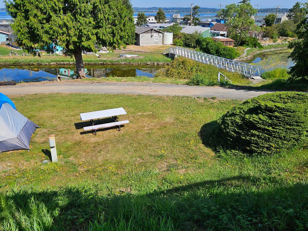 Ball Bay View RV Park West Side Hipcamp in Blaine, Washington
