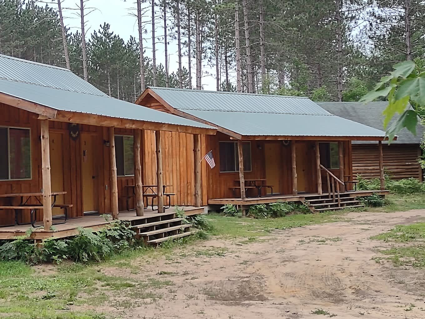 Rustic Rafters Cabins and Camping - Hipcamp in Lake City, Michigan