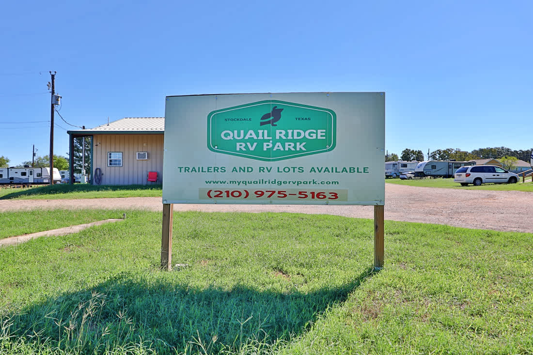 Quail Ridge RV Park - Hipcamp in Stockdale, Texas