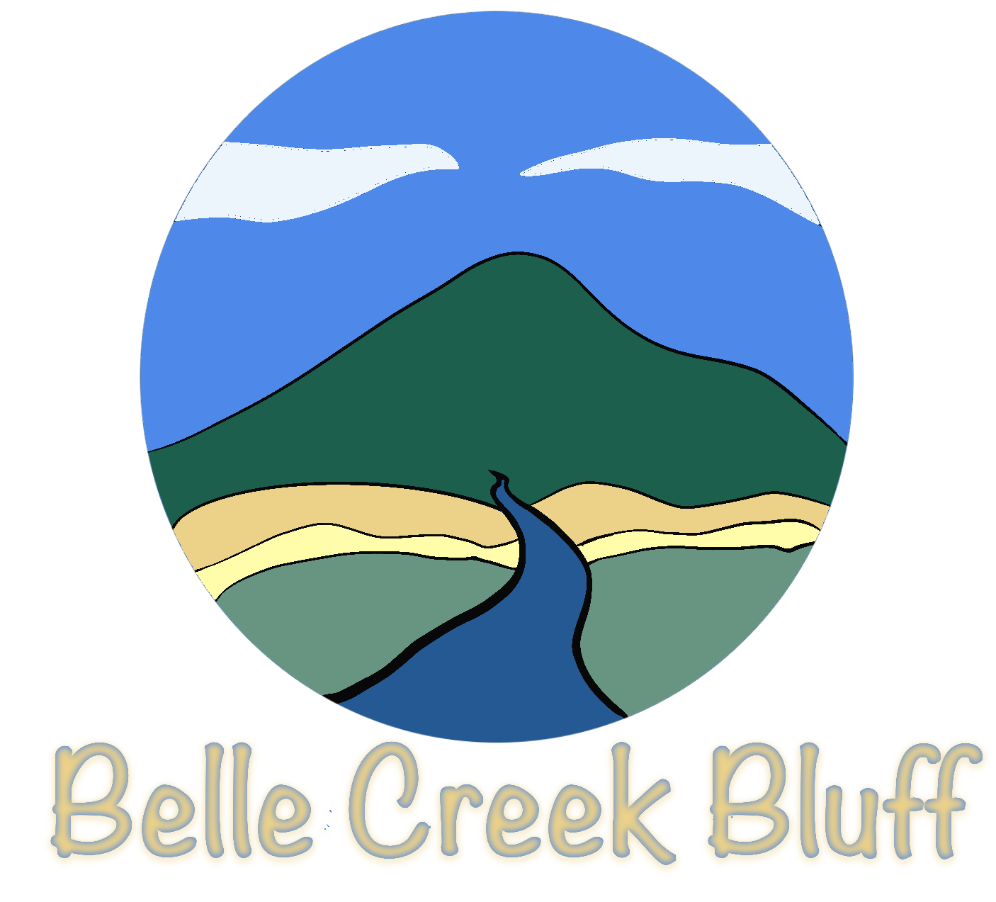 image from hipcamp, Belle Creek Bluff
