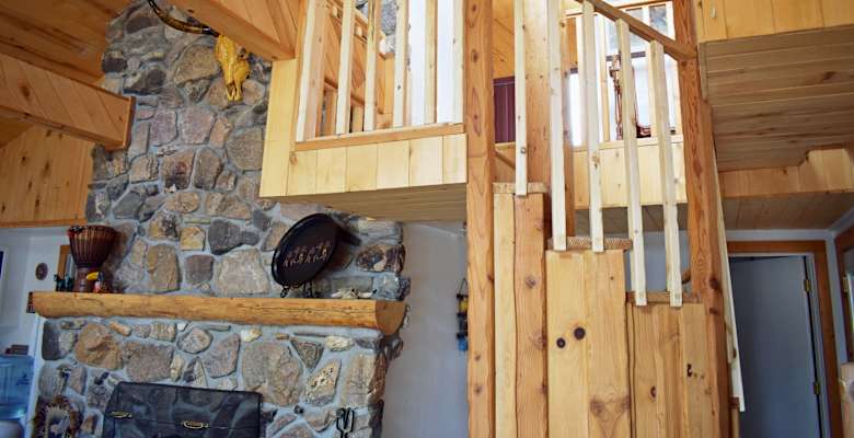 2 Bedroom Stone Cabin Camping