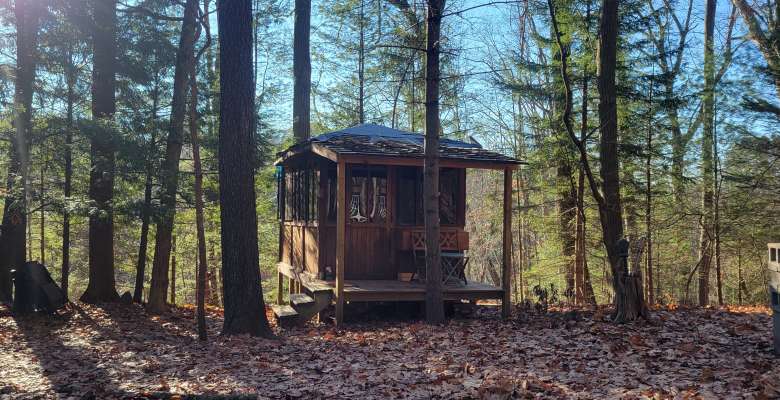 Hemlock Hobbit Forest Private Forest Cedar Cabin 