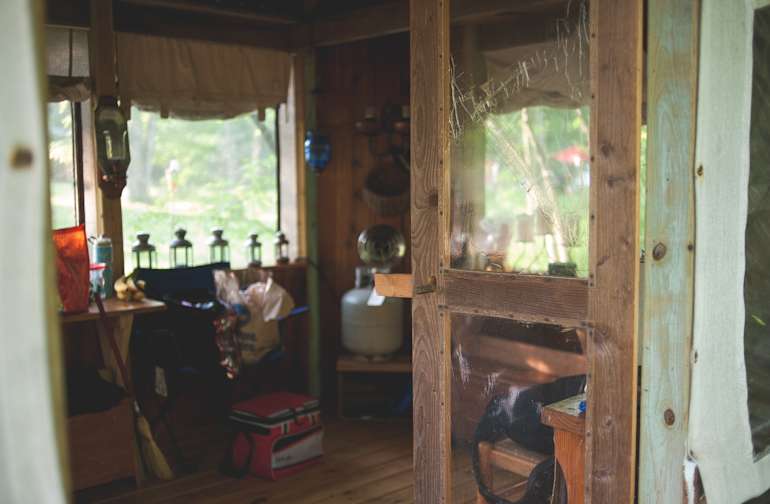 The Viking Longhall Camping