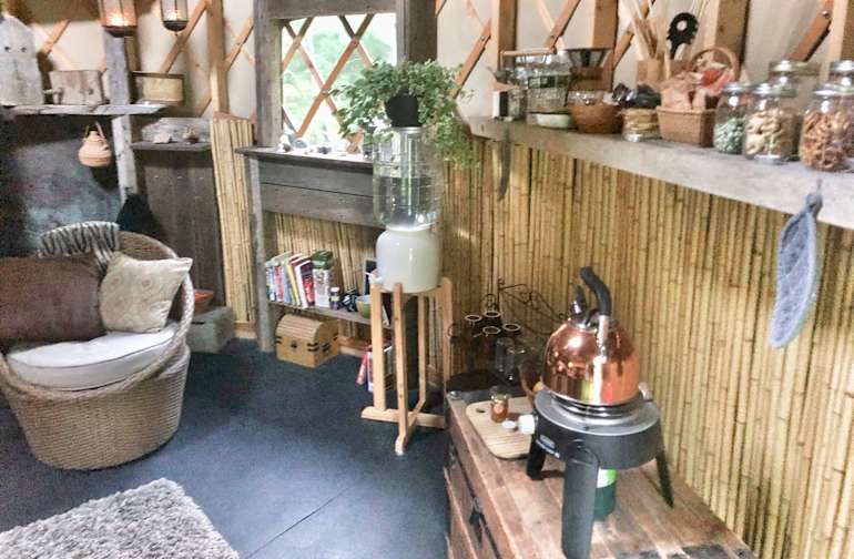 Mariaville Goat Farm Yurt Camping