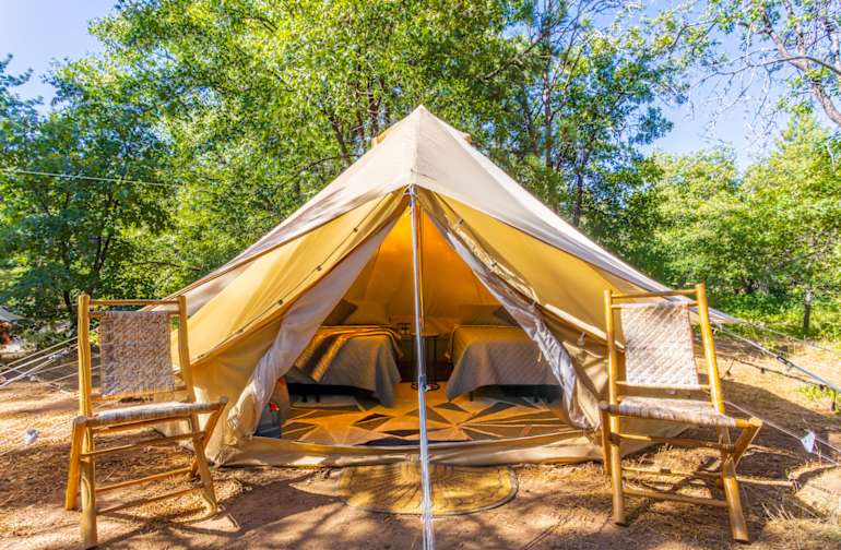 Tree Tent Glamping In Julian Ca Camping