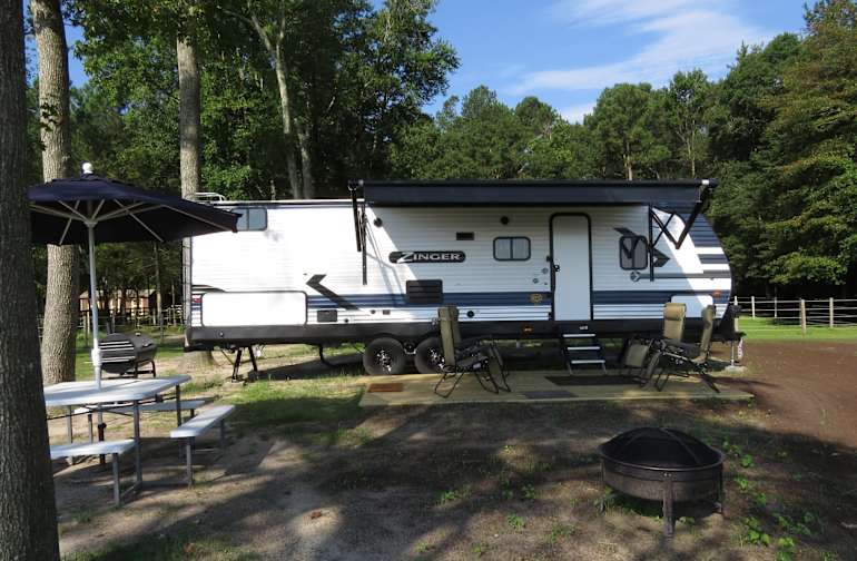 Delaware seashore state park de no hookup tent camping sites