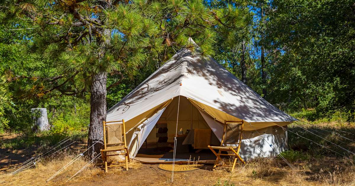 Tree Tent Glamping In Julian Ca Camping