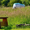 1 - Tent Pitch with fire pit - Shadow