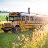 Sussex Farm American School Bus