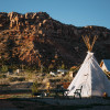 Coral Pink Ranch Tipi with Jacuzzi