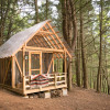 Tiny Cabin Glamping with Hot Tub 