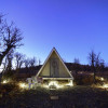 Hudson's Tiny A-Frame Shed Glamping