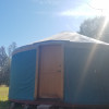 Yurt in a secluded pasture