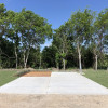 Back-In Concrete RV Site - Large