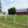 Farm camp with views