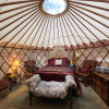 Romantic Stay In Hands Painted Yurt