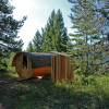 Barrel Cabins on Organic Farm