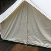 Glamping in our Large Canvas Tent