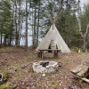Tipi in the Forest